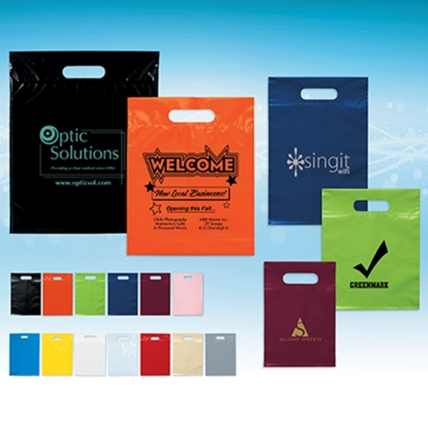 Die Cut Handle Bags with Low Minimums