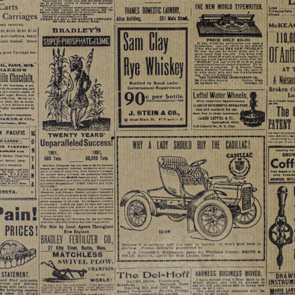 Antique Newspaper