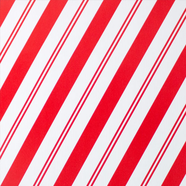 Candy Cane Stripe Gift Wrap