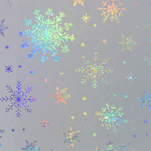 Rainbow Holographic Flakes Gift Wrap