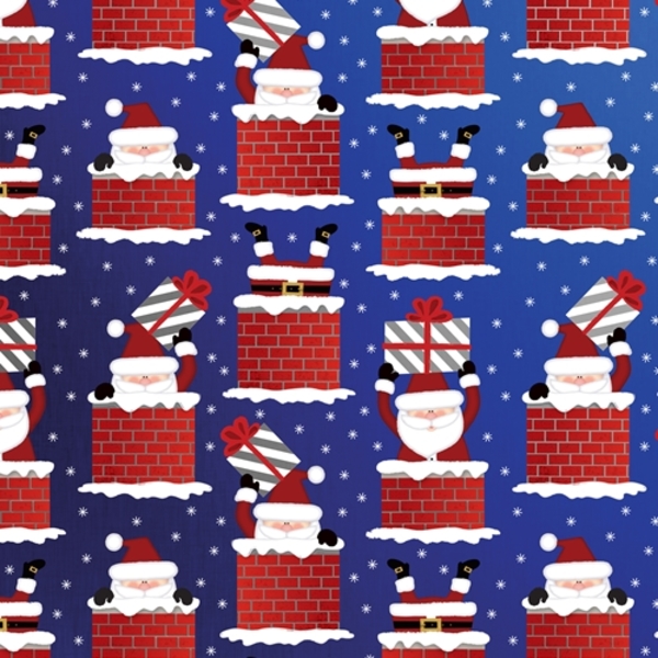 Here Comes Santa Gift Wrap