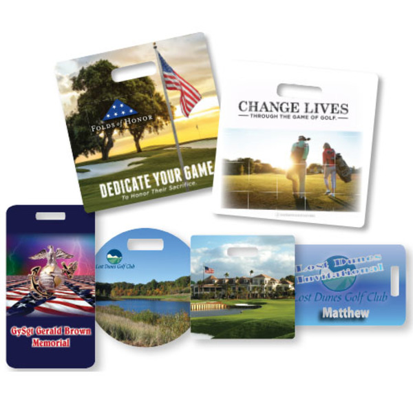 Reflection Full Color Bag Tags