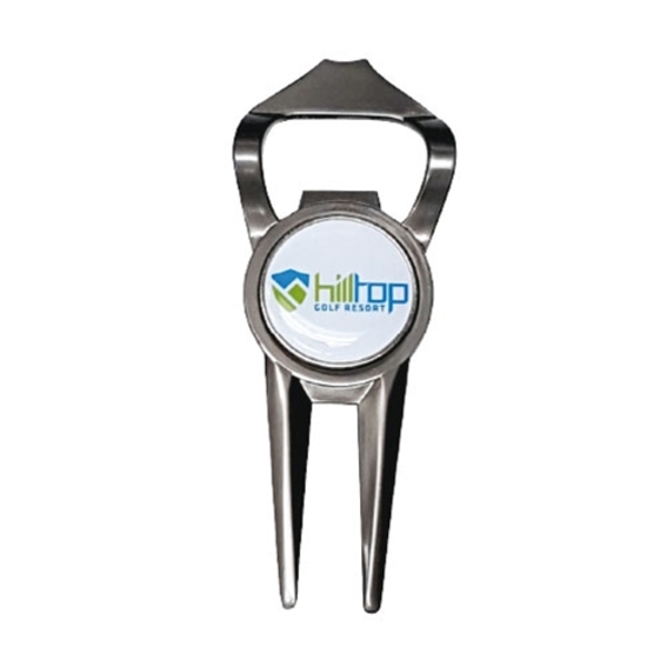 Bottle Opener Divot Tool