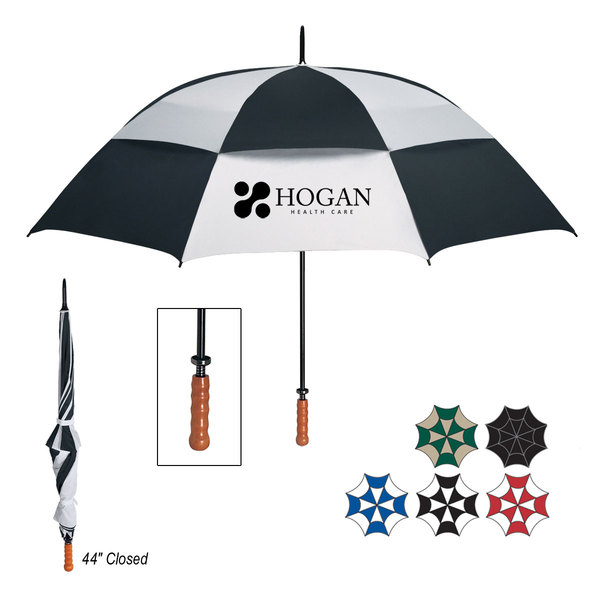 68" Arc Vented, Windproof Umbrella