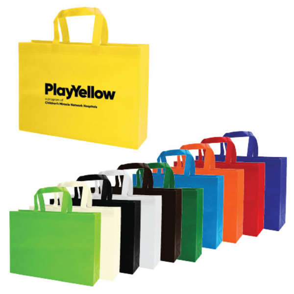 Non-Woven Tote Bag - 16”x12”x4”